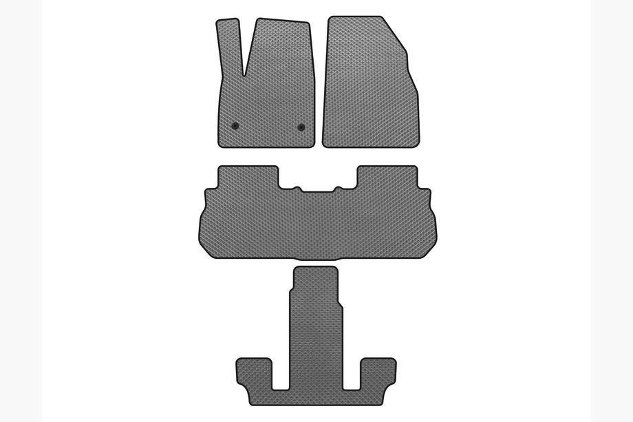 GMC Acadia 2017- Tapis de sol EVA (3 Rangées, 2017-2019, Gris) Image