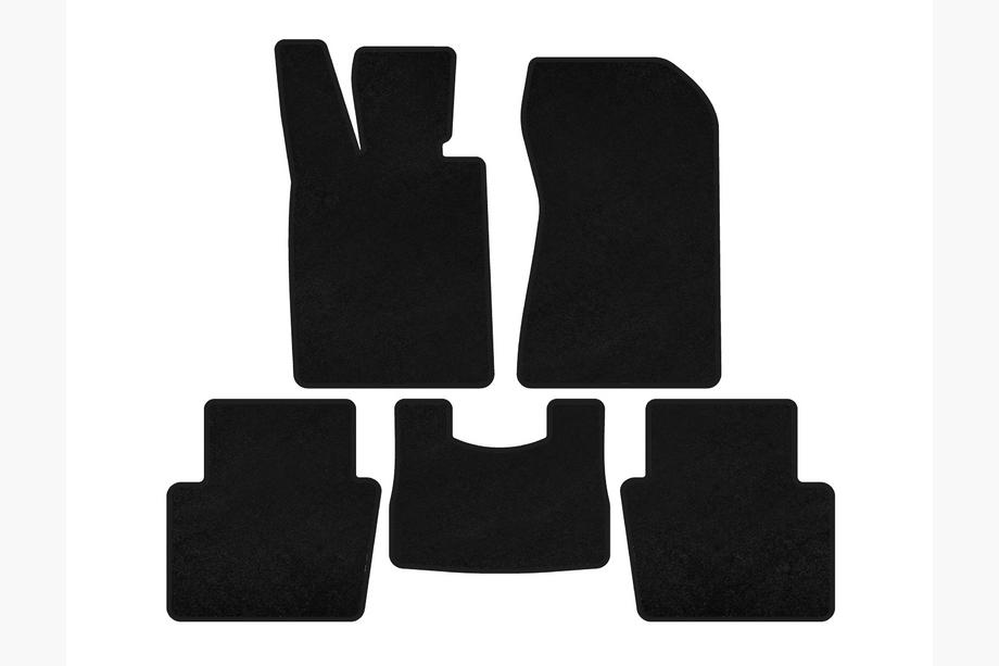 Honda Legend 2004-2012 Tapis de sol textile Premium (Noir) Image