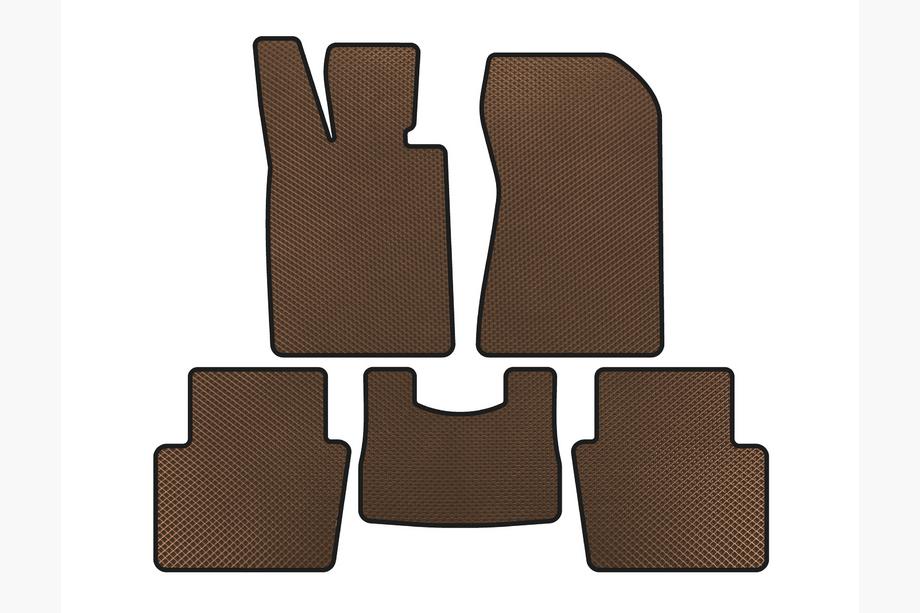 Honda Legend 2004-2012 Tapis de sol EVA (Marron) Image