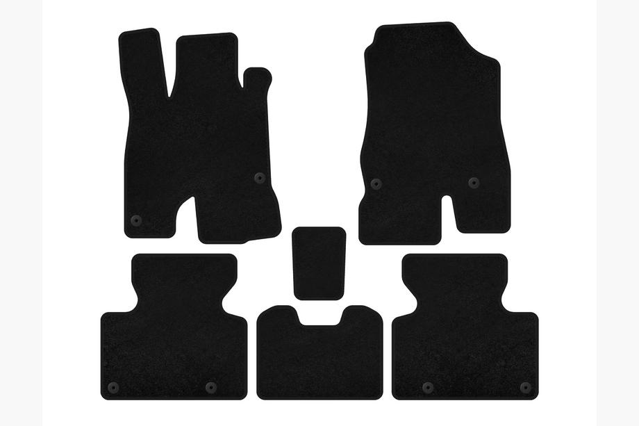 Honda Clarity 2016- Tapis de sol textile Classic (Noir) Photo 1