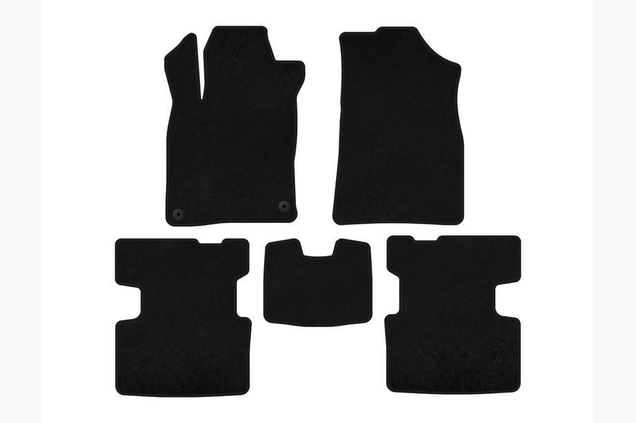 Honda Insight III 2018-2022 Tapis de sol textile Deluxe (Noir) Image
