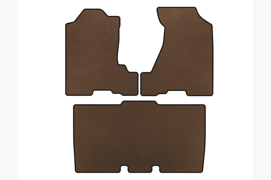 Honda Element 2003-2011 Tapis de sol EVA (Marron) Image