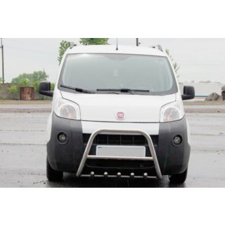 Pare-buffle WT006 (Inox) Fiat Fiorino/Qubo 2008-2024 photo 1