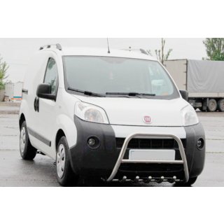 Pare-buffle WT006 (Inox) Fiat Fiorino/Qubo 2008-2024 photo 2
