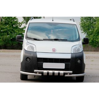 Pare-buffle Avant Shark Inox Fiat Fiorino/Qubo 2008-2024 photo 1