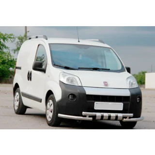 Pare-buffle Avant Shark Inox Fiat Fiorino/Qubo 2008-2024 photo 2