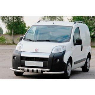 Pare-buffle Avant Shark Inox Fiat Fiorino/Qubo 2008-2024 photo 3
