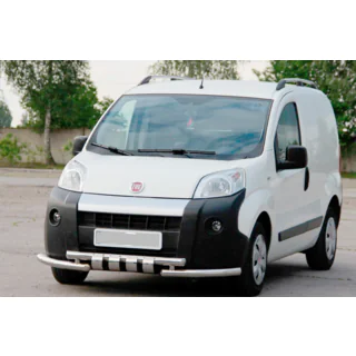Pare-buffle Avant Shark Inox Fiat Fiorino/Qubo 2008-2024 photo 3