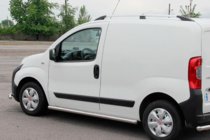 Peugeot Bipper 2008-2017 Barres Latérales Ø60 (2 pcs, Inox) photo 1