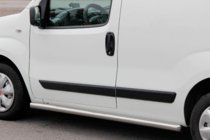 Peugeot Bipper 2008-2017 Barres Latérales Ø60 (2 pcs, Inox) photo 2