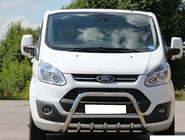 Ford Custom 2013-2022 Pare-buffle WT003 (Inox) photo 1