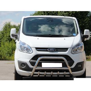 Pare-buffle WT003 (Inox) Ford Custom 2013-2022 photo 1