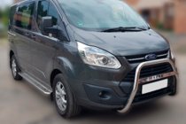 Ford Custom 2013-2022 Pare-buffle WT006 F1-55 (Inox) photo 1