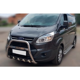 Pare-buffle WT006 F1-56 (Inox) Ford Custom 2013-2022