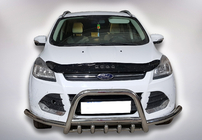 Ford Kuga/Escape 2013-2019 Pare-buffle WT003-Exclusive (acier inoxydable) photo 1