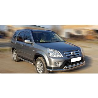 Pare-buffle Avant ST014 (Inox) Honda CRV 2001-2006 photo 2