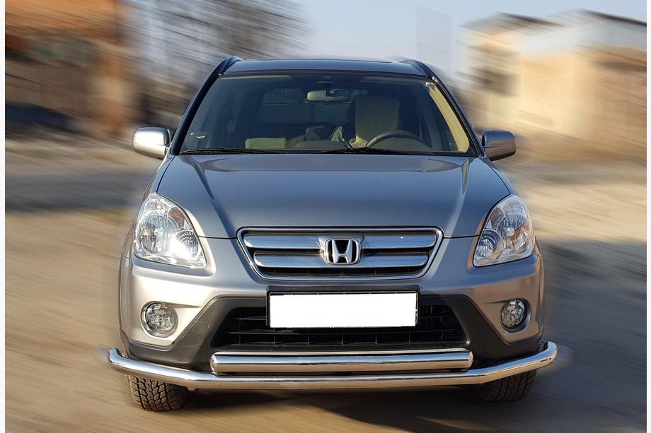 Honda CRV 2001-2006 Pare-buffle Avant ST014 (Inox) Image