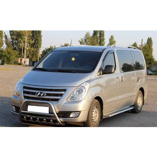 Pare-buffle WT003 (Inox) Hyundai H300, H1, Starex 2008-2020 photo 2