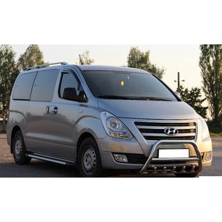 Pare-buffle WT003 (Inox) Hyundai H300, H1, Starex 2008-2020 photo 3