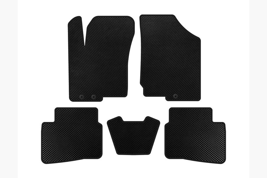 Kia Forte 2008–2024 Tapis de sol EVA (2008-2012, Noir) Image