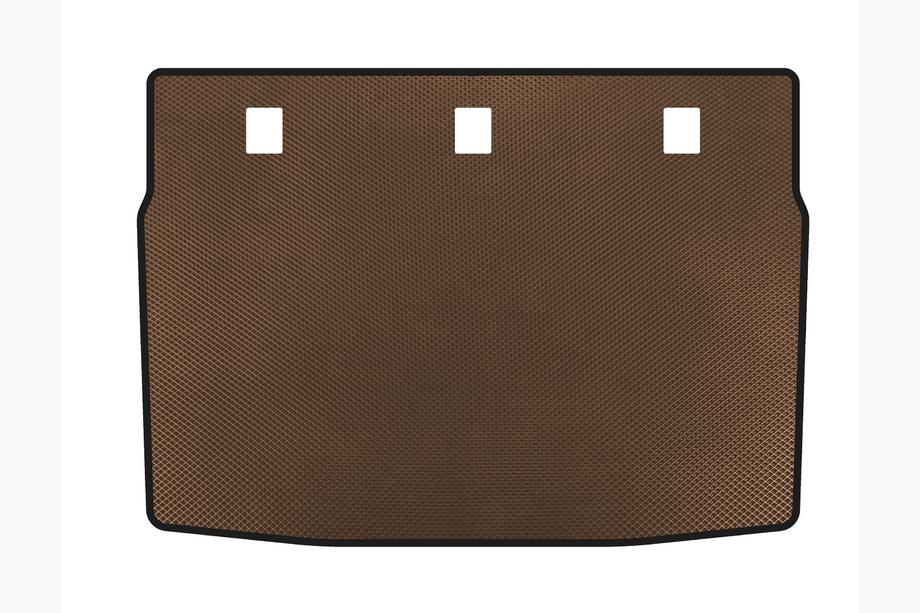 Kia Forte 2008–2024 Tapis de coffre EVA (2008-2012, Marron) Image