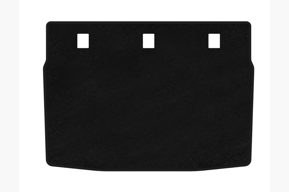 Kia Forte 2008–2024 Tapis de coffre textile Premium (2008-2012, Noir) Image