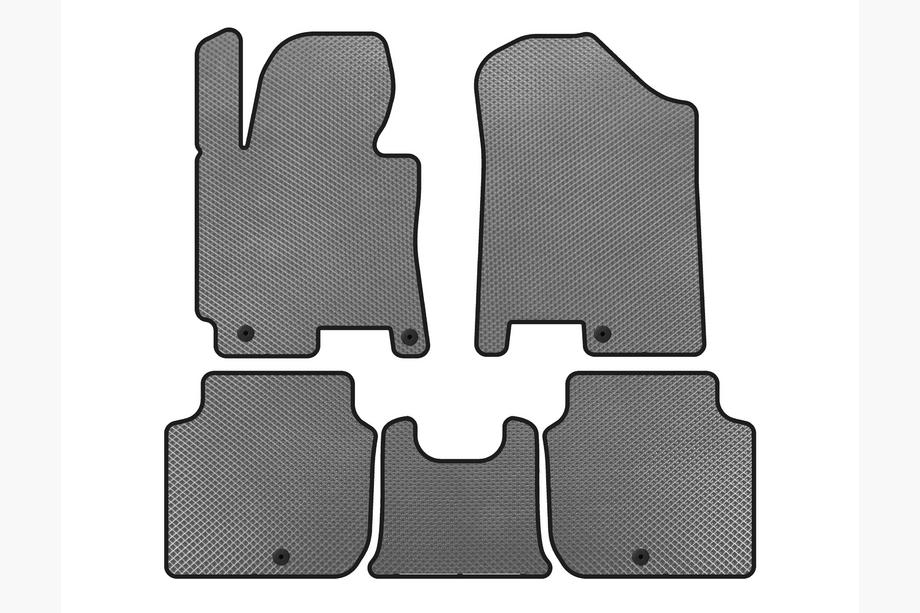 Kia Forte 2008–2024 Tapis de sol EVA (2012-2016, Gris) Image