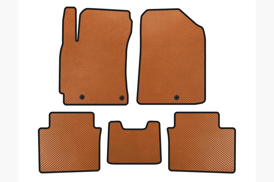 Kia Forte 2008–2024 Tapis de sol EVA (2018-2021, Orange) Image
