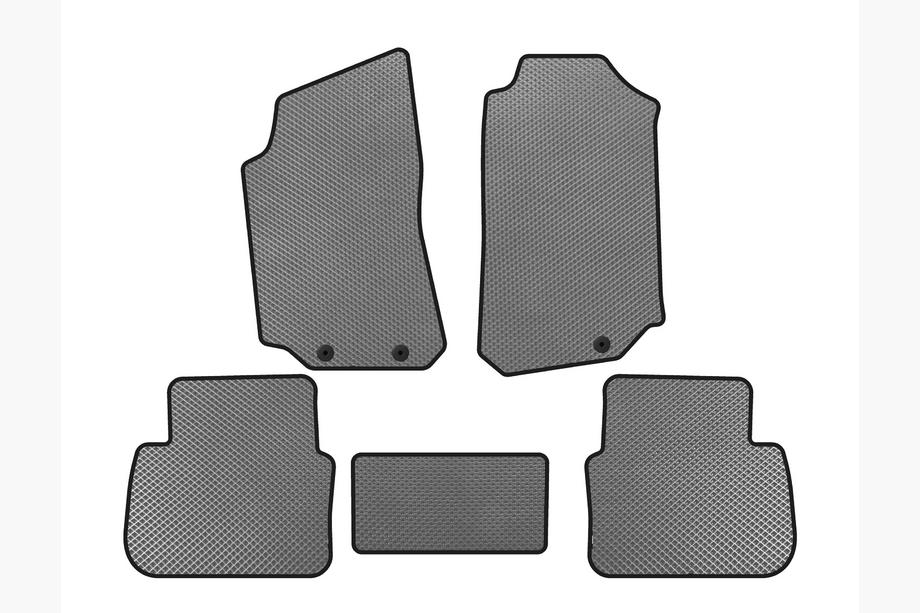 Saab 9-5 1997-2010 Tapis de sol EVA (Gris) Image