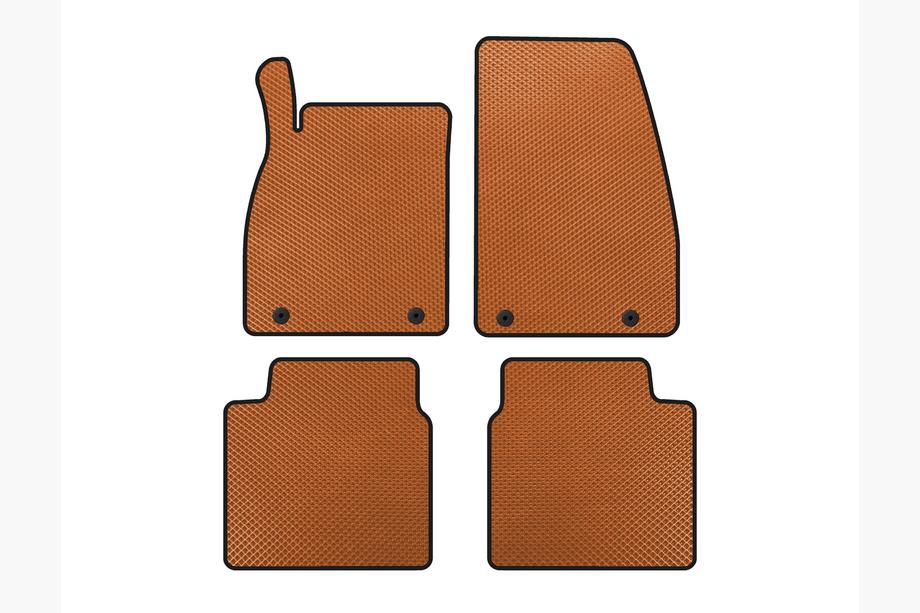 Saab 9-5 2010-2012 Tapis de sol EVA (Orange) Image