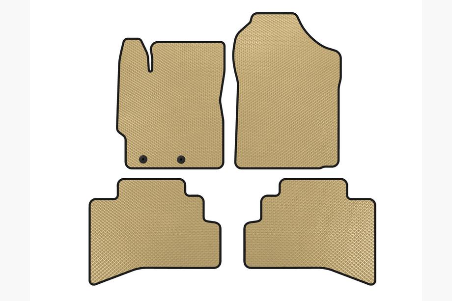 Toyota Prius C 2012-2019 Tapis de sol EVA (Beige) Image