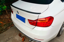 BMW 4 Series F32/F33/F36 2012-2020 Aileron P-Style (pour F32, Noir Brillant) photo 1