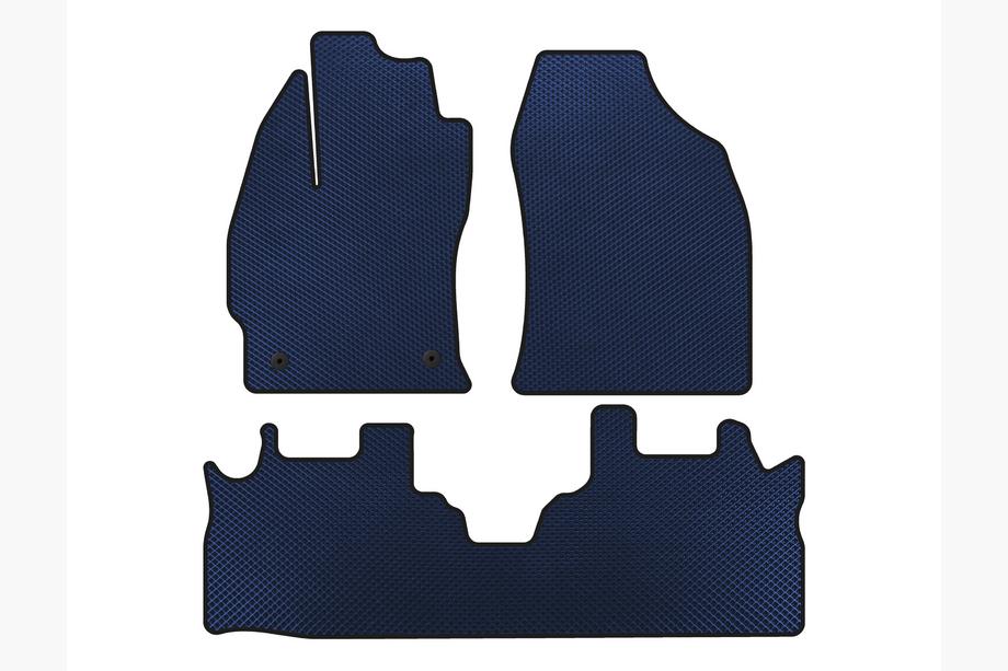 Toyota Prius Tapis de sol EVA (2 Rangées, Bleu) Image