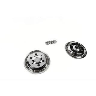 Enjoliveurs avant en acier inoxydable OEM (2 pcs) photo 3