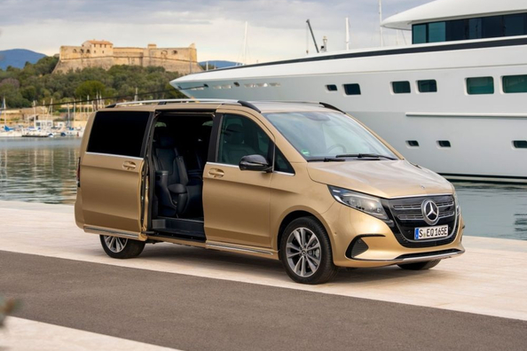 Essai de la Mercedes-Benz EQV 2024 : une voiture électrique de luxe pour toute la famille Photo 3