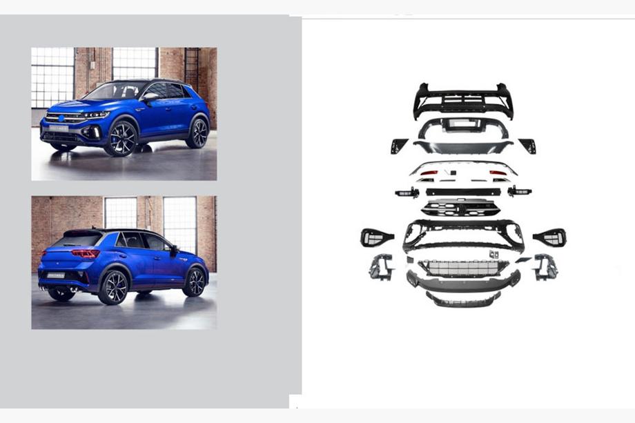 Volkswagen T-Roc 2017-2025 Kit Carrosserie R (Pour 2022+) Image