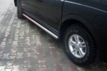 SsangYong Action 2005-2018 Barres Latérales (2 pcs, Inox) photo 1