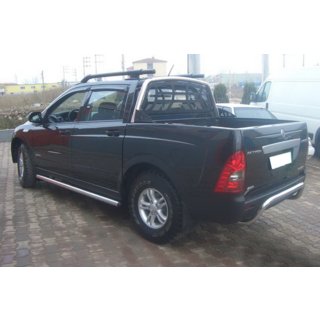 Barres Latérales (2 pcs, Inox) SsangYong Action 2005-2018 photo 2