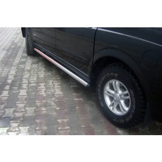 Barres Latérales (2 pcs, Inox) SsangYong Action 2005-2018 photo 1