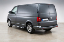 Volkswagen T5 2010-2015 Marchepieds Latéraux Sunrise (2 pcs, Aluminium) Empattement Long photo 1