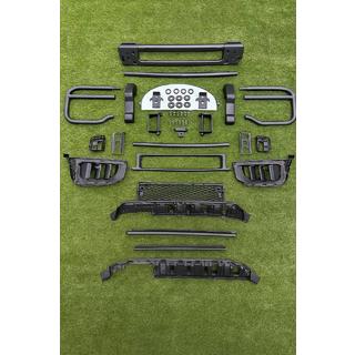 Protection de pare-chocs avant avec grille (pour AMG G63) photo 2