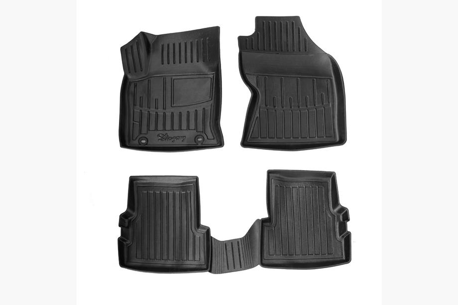 Ford Focus I 1998-2005 Tapis de sol en caoutchouc Stingray 3D (4 pcs) Image