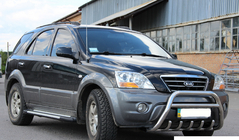 Kia Sorento I BL 2002-2009 Pare-buffle WT003-2 (Inox) photo 3