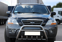 Kia Sorento I BL 2002-2009 Pare-buffle WT003-2 (Inox) photo 1