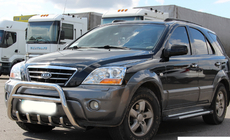 Kia Sorento I BL 2002-2009 Pare-buffle WT003-2 (Inox) photo 4