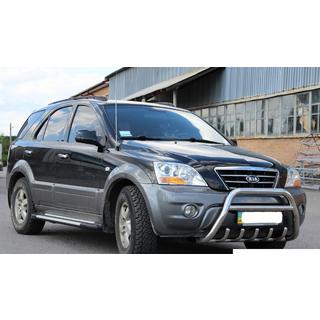 Pare-buffle WT003-2 (Inox) Kia Sorento I BL 2002-2009 photo 3