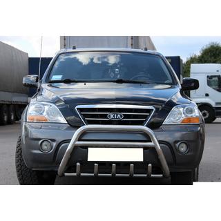 Pare-buffle WT003-2 (Inox) Kia Sorento I BL 2002-2009 photo 1