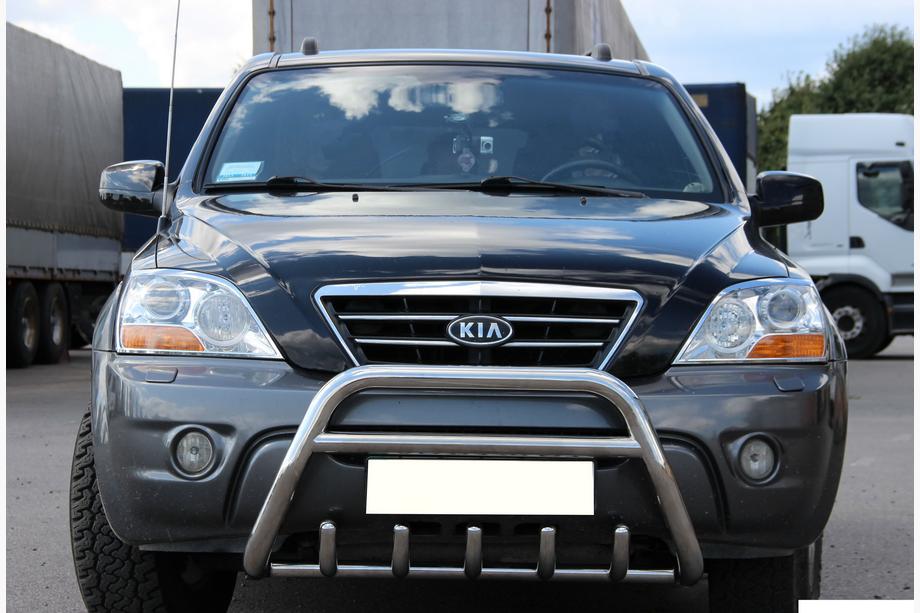 Kia Sorento I BL 2002-2009 Pare-buffle WT003-2 (Inox) Image