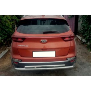 Protection Arrière AK002-2 (Inox) Kia Sportage 2015-2021 photo 1