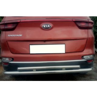 Protection Arrière AK002-2 (Inox) Kia Sportage 2015-2021 photo 2